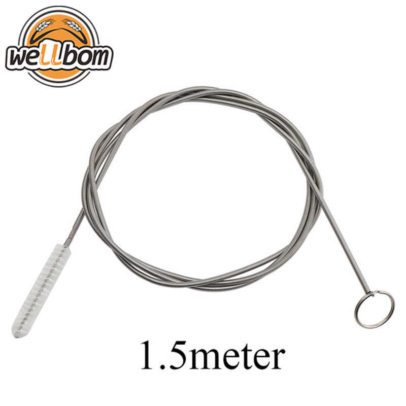 Beer Silicone Pipe Cleaner Air Pump Hose Tube Spiral Cleaning Brush 150cm Filter Pipes suit for 8-10 mm silicone tube,New Products : wellbom.com